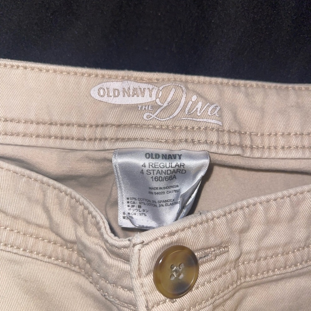 Size 4 old navy khakis